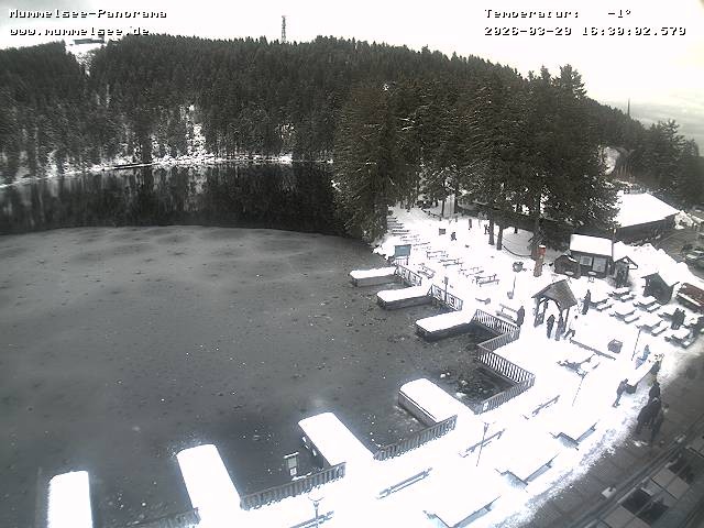 Archiv Foto Webcam Panoramablick auf den Mummelsee
