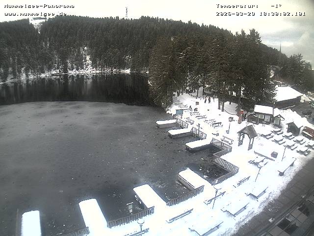 Archiv Foto Webcam Panoramablick auf den Mummelsee