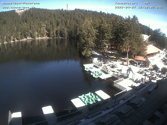 Archiv Foto Webcam Panoramablick auf den Mummelsee
