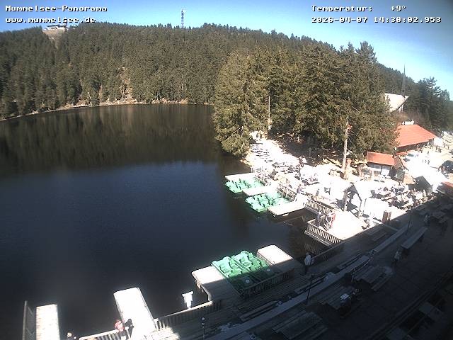 Archiv Foto Webcam Panoramablick auf den Mummelsee