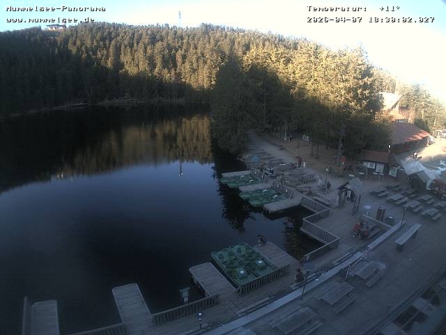 Archiv Foto Webcam Panoramablick auf den Mummelsee