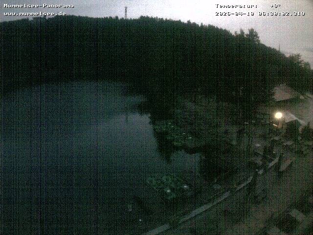 Archived image Webcam Panoramic view of Lake Mummelsee