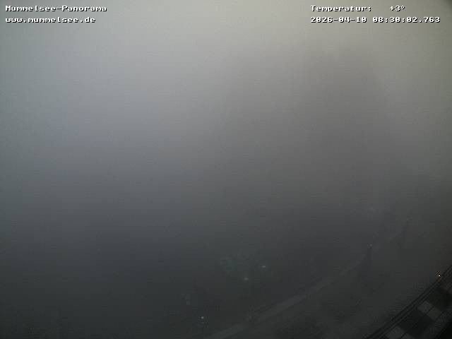 Archived image Webcam Panoramic view of Lake Mummelsee