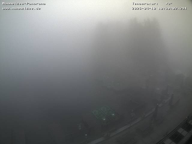 Archived image Webcam Panoramic view of Lake Mummelsee