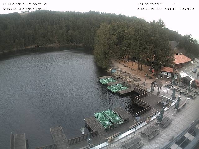 Archiv Foto Webcam Panoramablick auf den Mummelsee