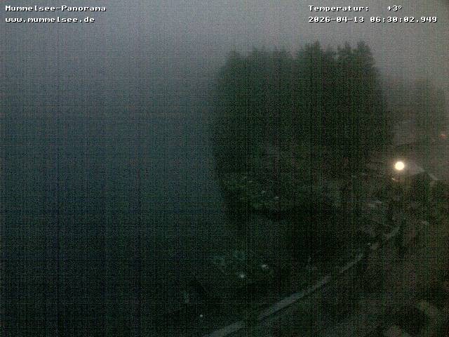 Archived image Webcam Panoramic view of Lake Mummelsee