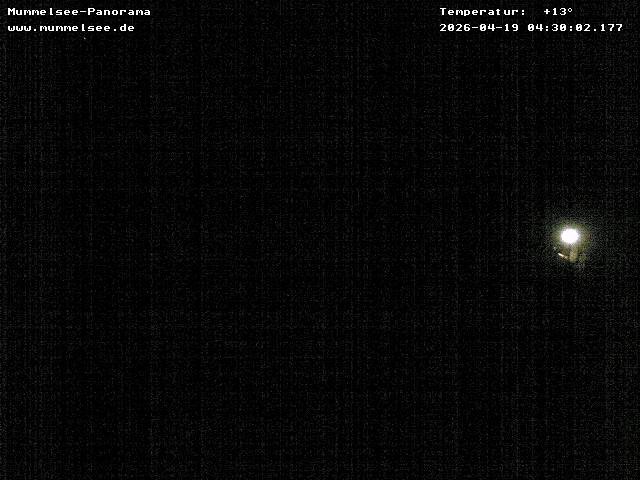 Archived image Webcam Panoramic view of Lake Mummelsee