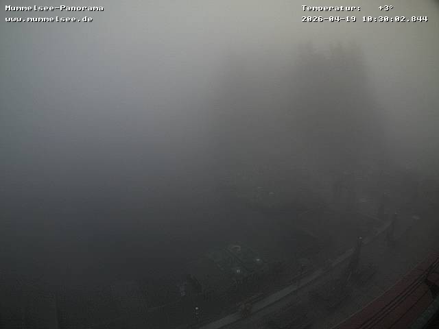 Archived image Webcam Panoramic view of Lake Mummelsee