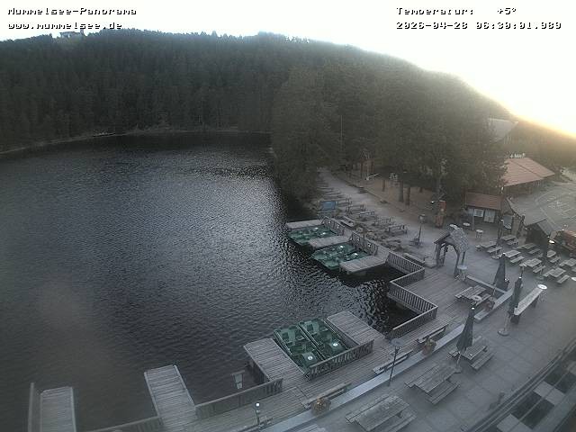 Archiv Foto Webcam Panoramablick auf den Mummelsee