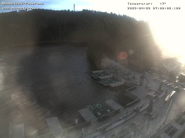 Archiv Foto Webcam Panoramablick auf den Mummelsee