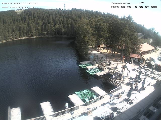 Archiv Foto Webcam Panoramablick auf den Mummelsee