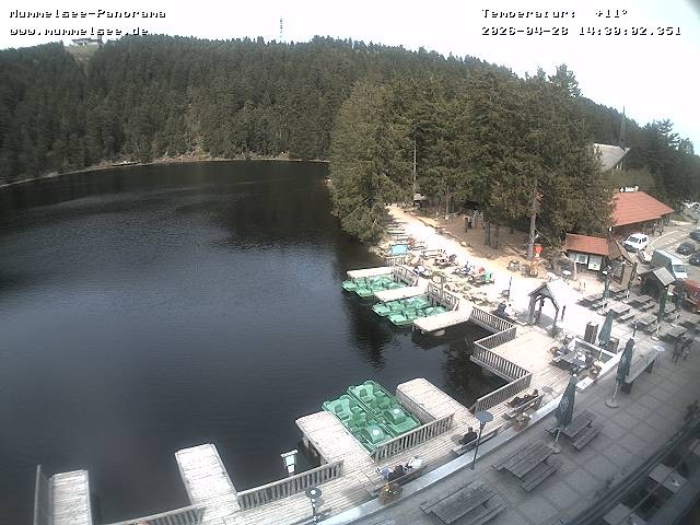 Archiv Foto Webcam Panoramablick auf den Mummelsee