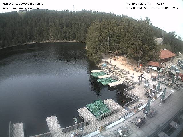 Archiv Foto Webcam Panoramablick auf den Mummelsee