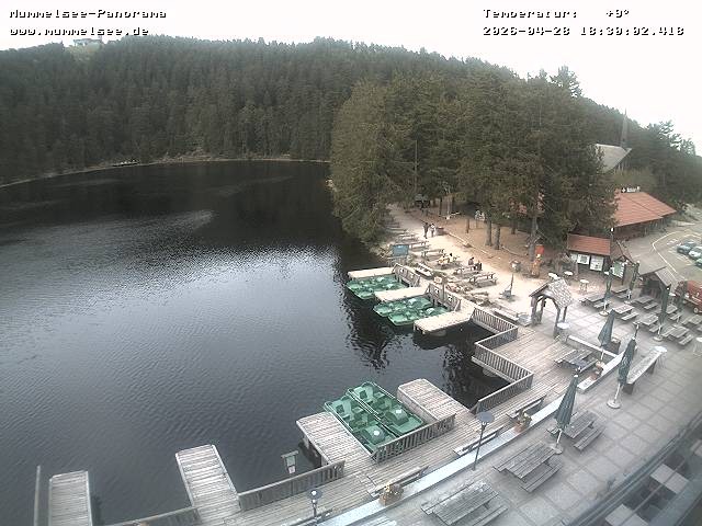 Archiv Foto Webcam Panoramablick auf den Mummelsee