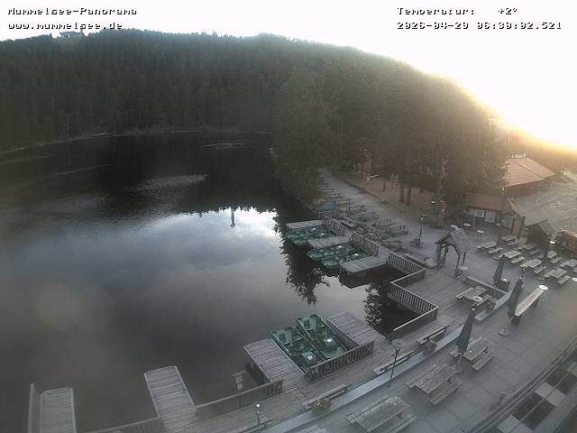 Archiv Foto Webcam Panoramablick auf den Mummelsee