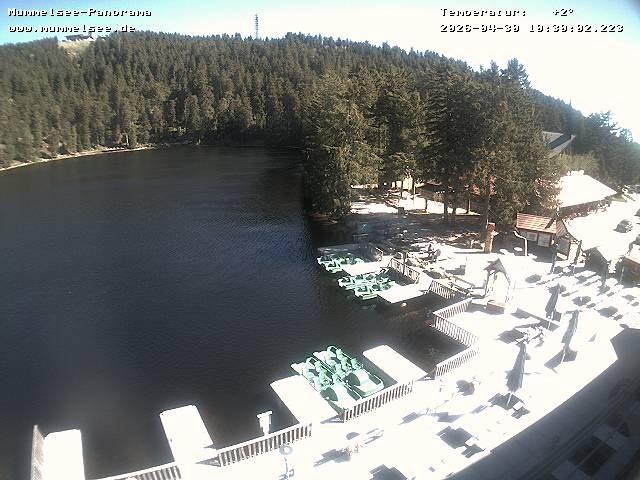 Archiv Foto Webcam Panoramablick auf den Mummelsee