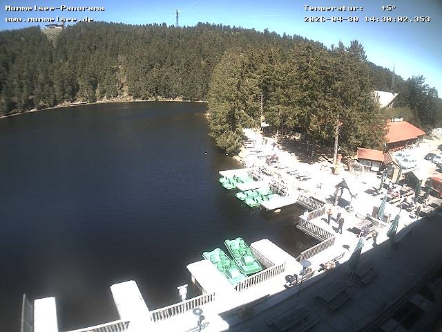 Archiv Foto Webcam Panoramablick auf den Mummelsee