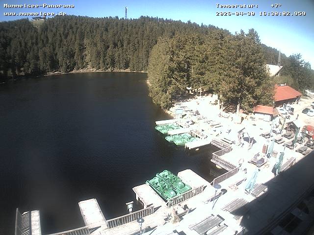 Archiv Foto Webcam Panoramablick auf den Mummelsee