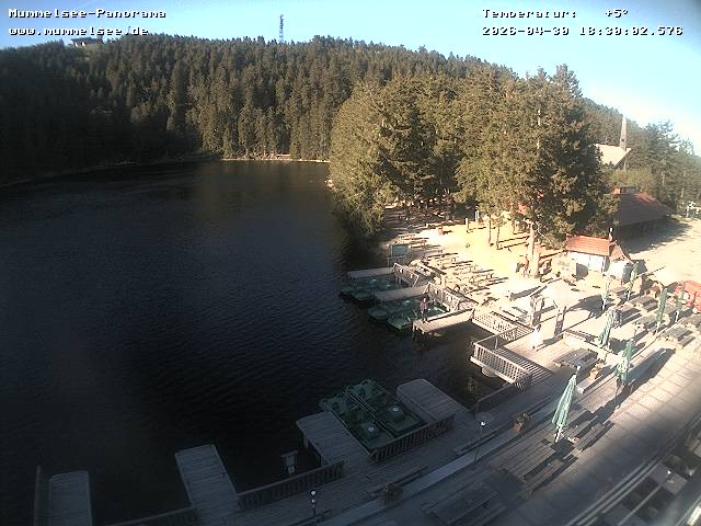 Archiv Foto Webcam Panoramablick auf den Mummelsee