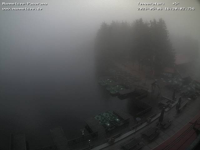 Archived image Webcam Panoramic view of Lake Mummelsee