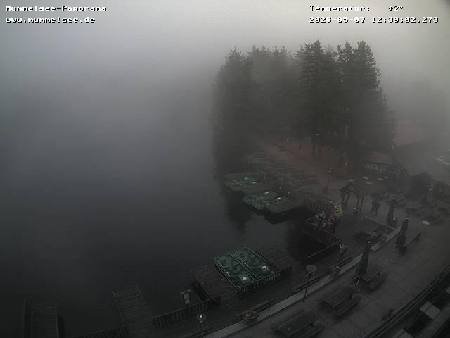 Archiv Foto Webcam Panoramablick auf den Mummelsee