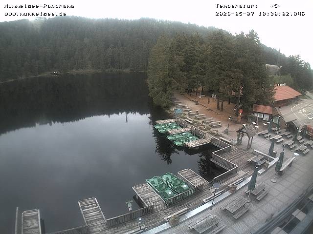 Archiv Foto Webcam Panoramablick auf den Mummelsee