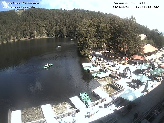 Archiv Foto Webcam Panoramablick auf den Mummelsee