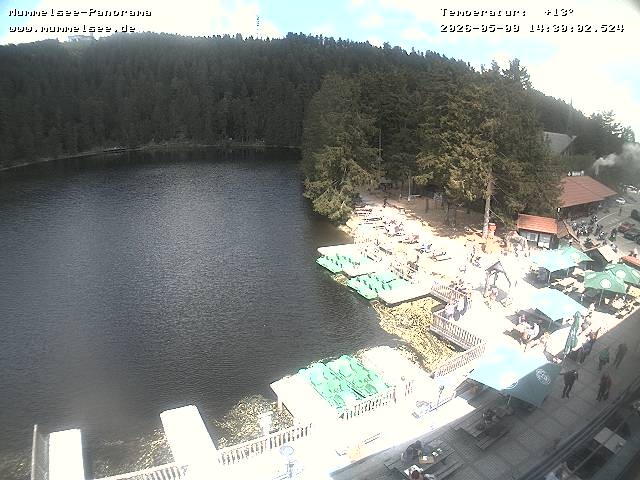 Archiv Foto Webcam Panoramablick auf den Mummelsee