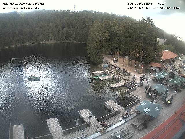 Archiv Foto Webcam Panoramablick auf den Mummelsee