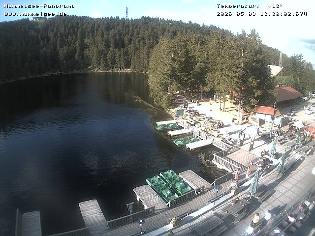 Archiv Foto Webcam Panoramablick auf den Mummelsee