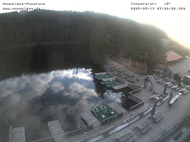 Archiv Foto Webcam Panoramablick auf den Mummelsee
