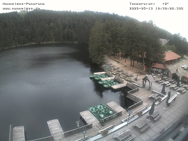 Archiv Foto Webcam Panoramablick auf den Mummelsee