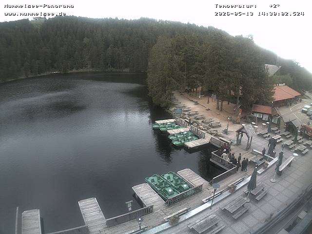 Archiv Foto Webcam Panoramablick auf den Mummelsee