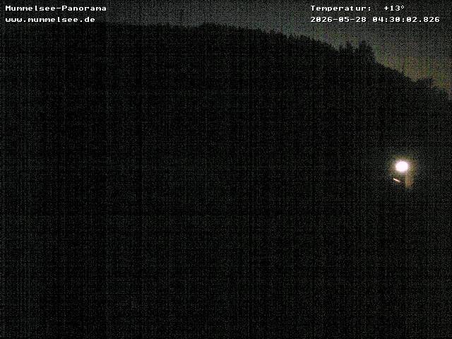 Archived image Webcam Panoramic view of Lake Mummelsee