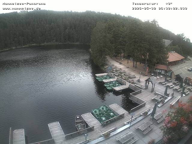 Archiv Foto Webcam Panoramablick auf den Mummelsee