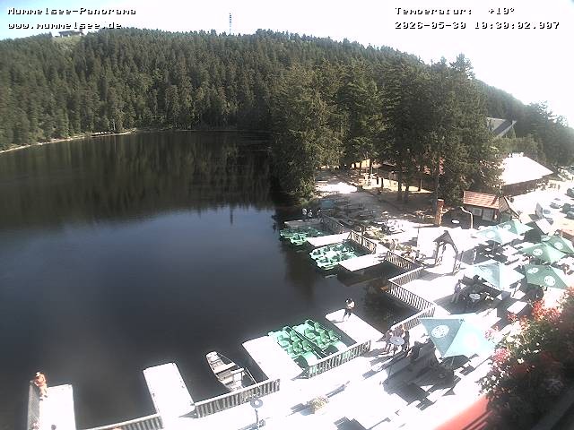 Archiv Foto Webcam Panoramablick auf den Mummelsee