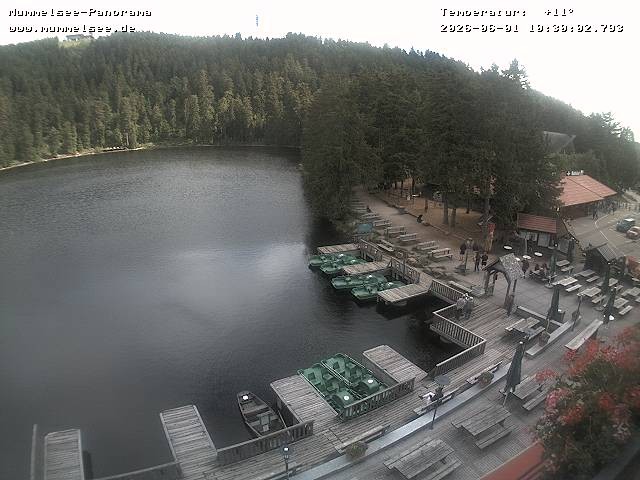 Archiv Foto Webcam Panoramablick auf den Mummelsee
