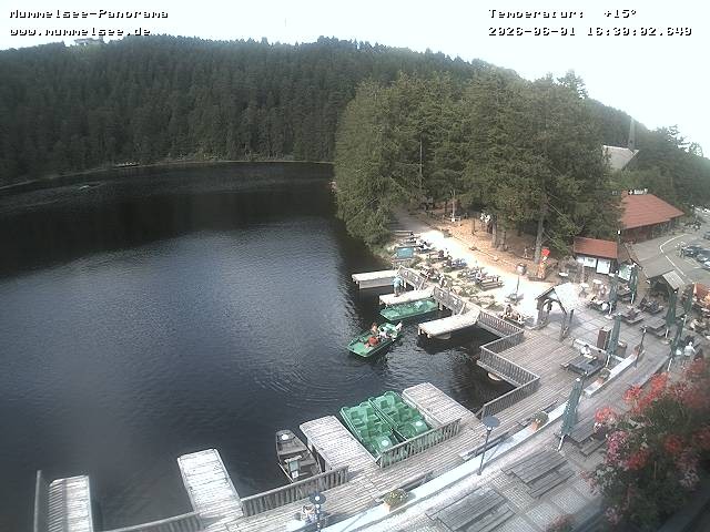 Archiv Foto Webcam Panoramablick auf den Mummelsee