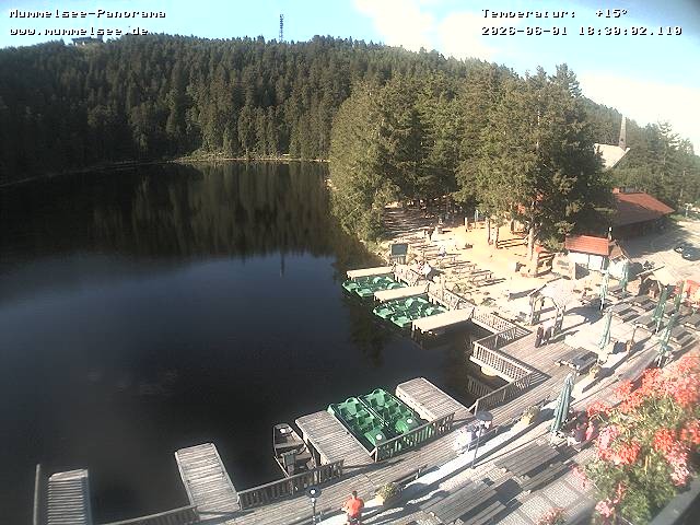 Archiv Foto Webcam Panoramablick auf den Mummelsee