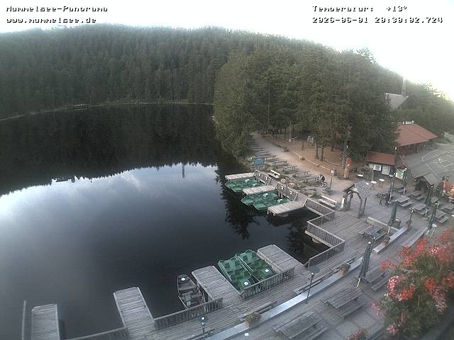 Archiv Foto Webcam Panoramablick auf den Mummelsee