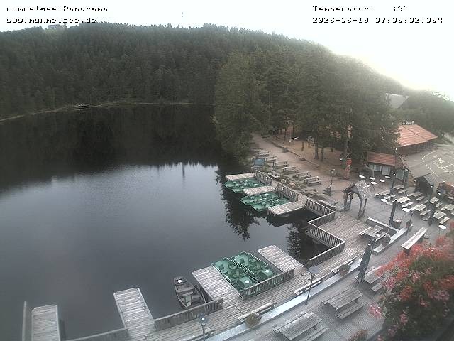 Archiv Foto Webcam Panoramablick auf den Mummelsee