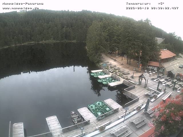 Archiv Foto Webcam Panoramablick auf den Mummelsee