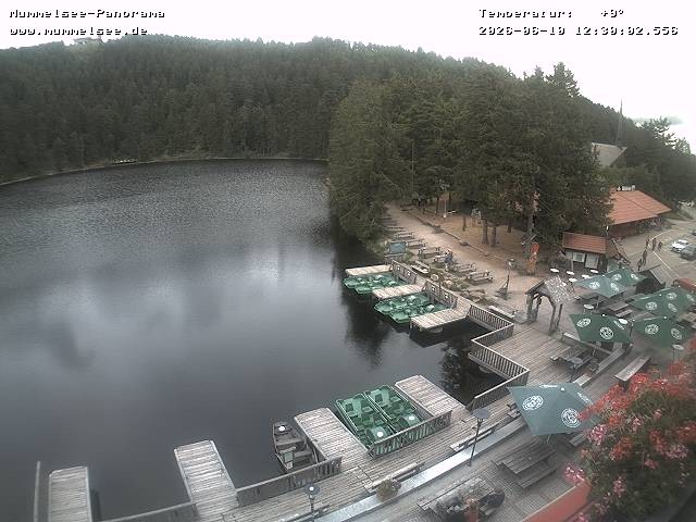Archiv Foto Webcam Panoramablick auf den Mummelsee