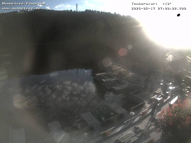 Archiv Foto Webcam Panoramablick auf den Mummelsee