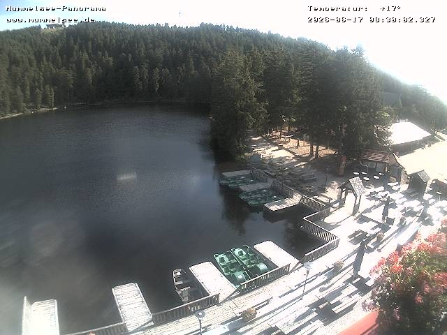 Archiv Foto Webcam Panoramablick auf den Mummelsee