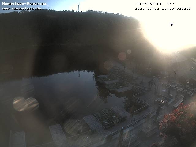 Archiv Foto Webcam Panoramablick auf den Mummelsee
