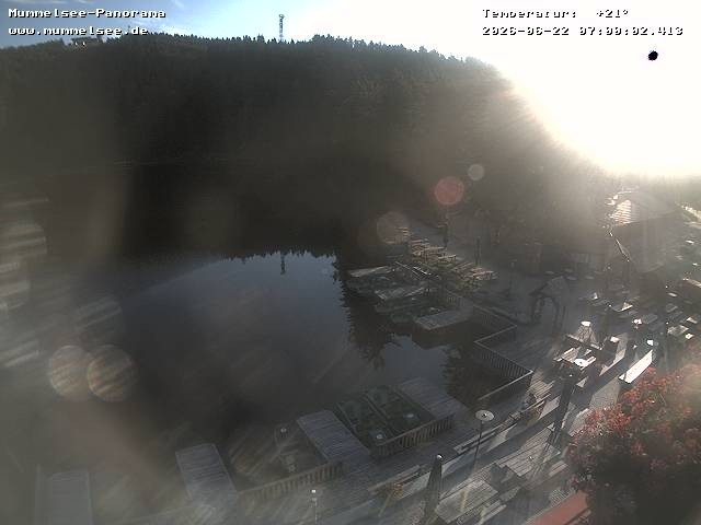 Archiv Foto Webcam Panoramablick auf den Mummelsee