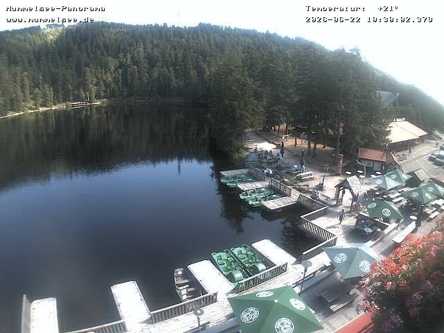 Archiv Foto Webcam Panoramablick auf den Mummelsee