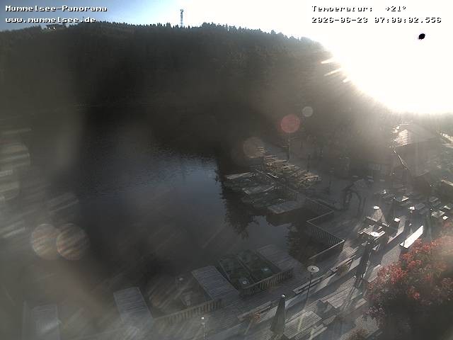 Archiv Foto Webcam Panoramablick auf den Mummelsee