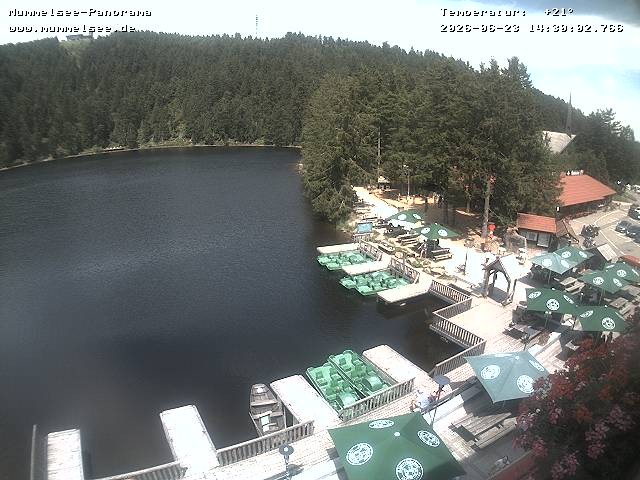 Archiv Foto Webcam Panoramablick auf den Mummelsee